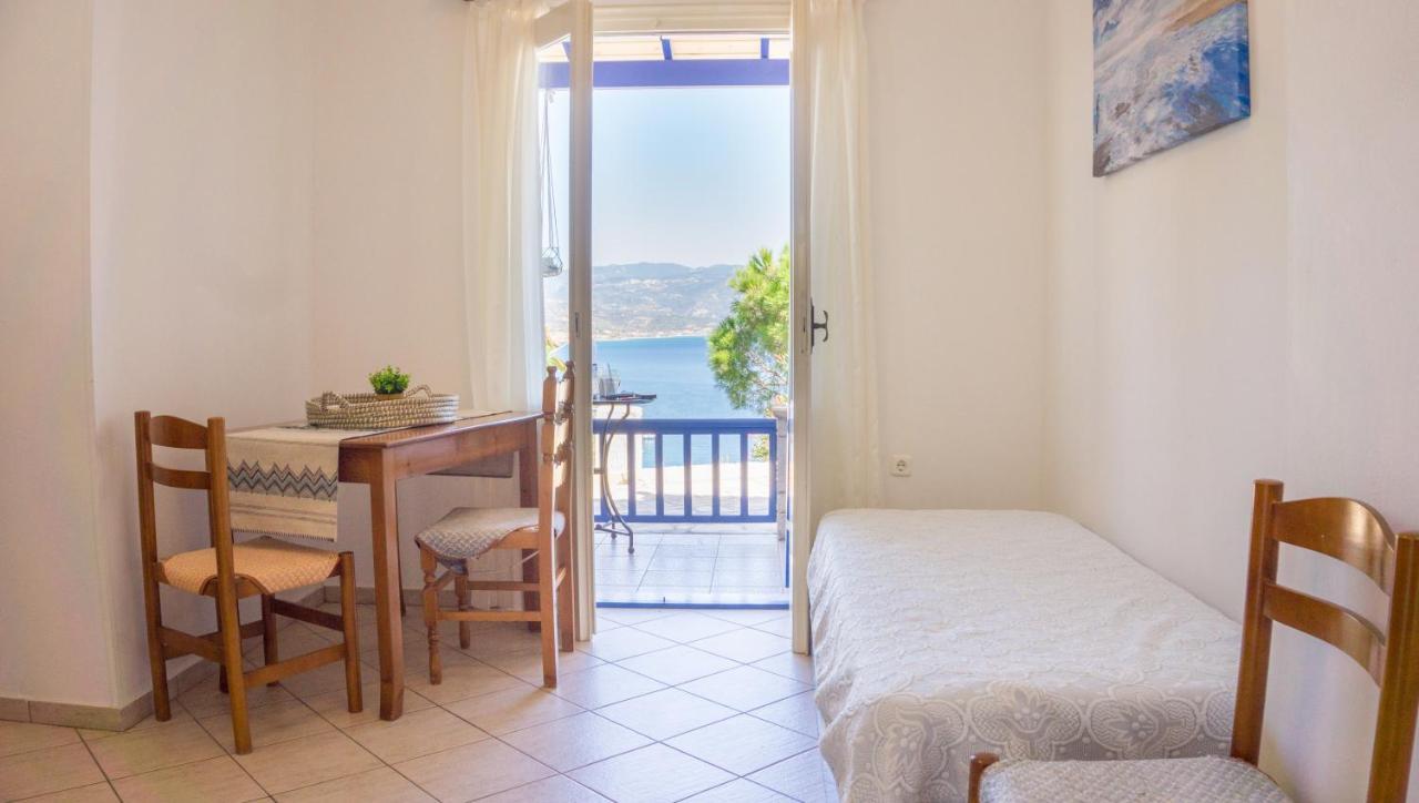 Sunrise Limnionas Apartments Marathókampos エクステリア 写真