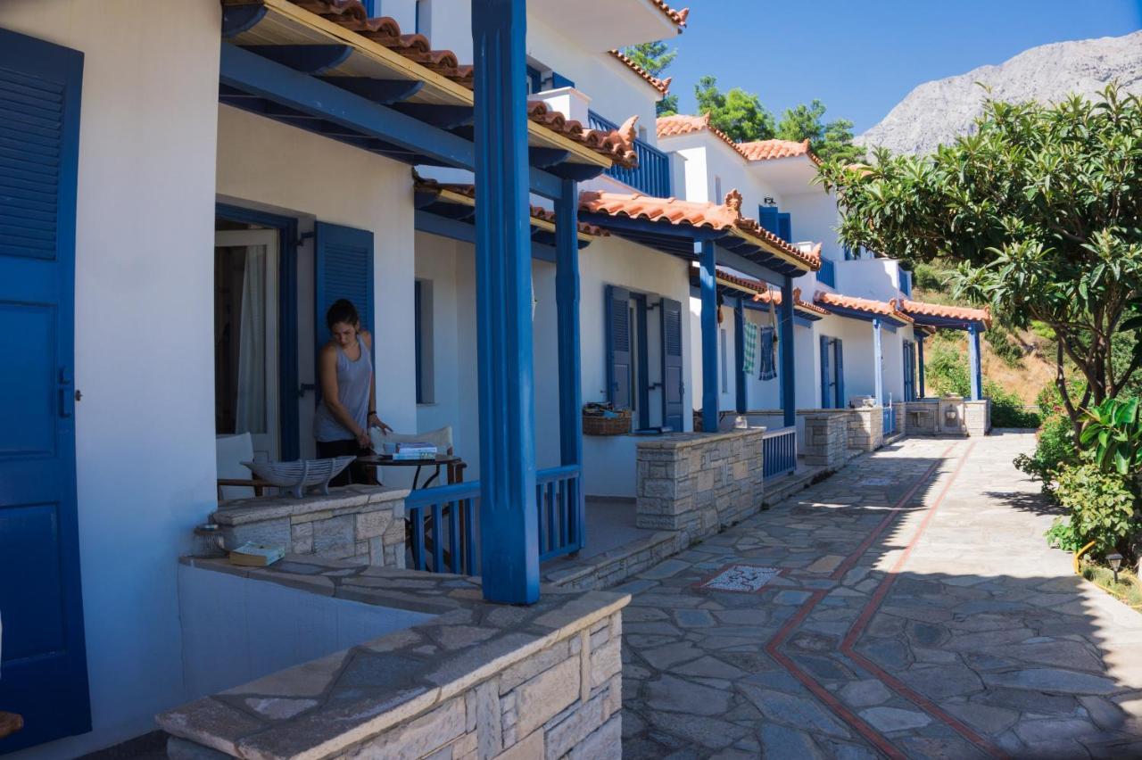 Sunrise Limnionas Apartments Marathókampos エクステリア 写真