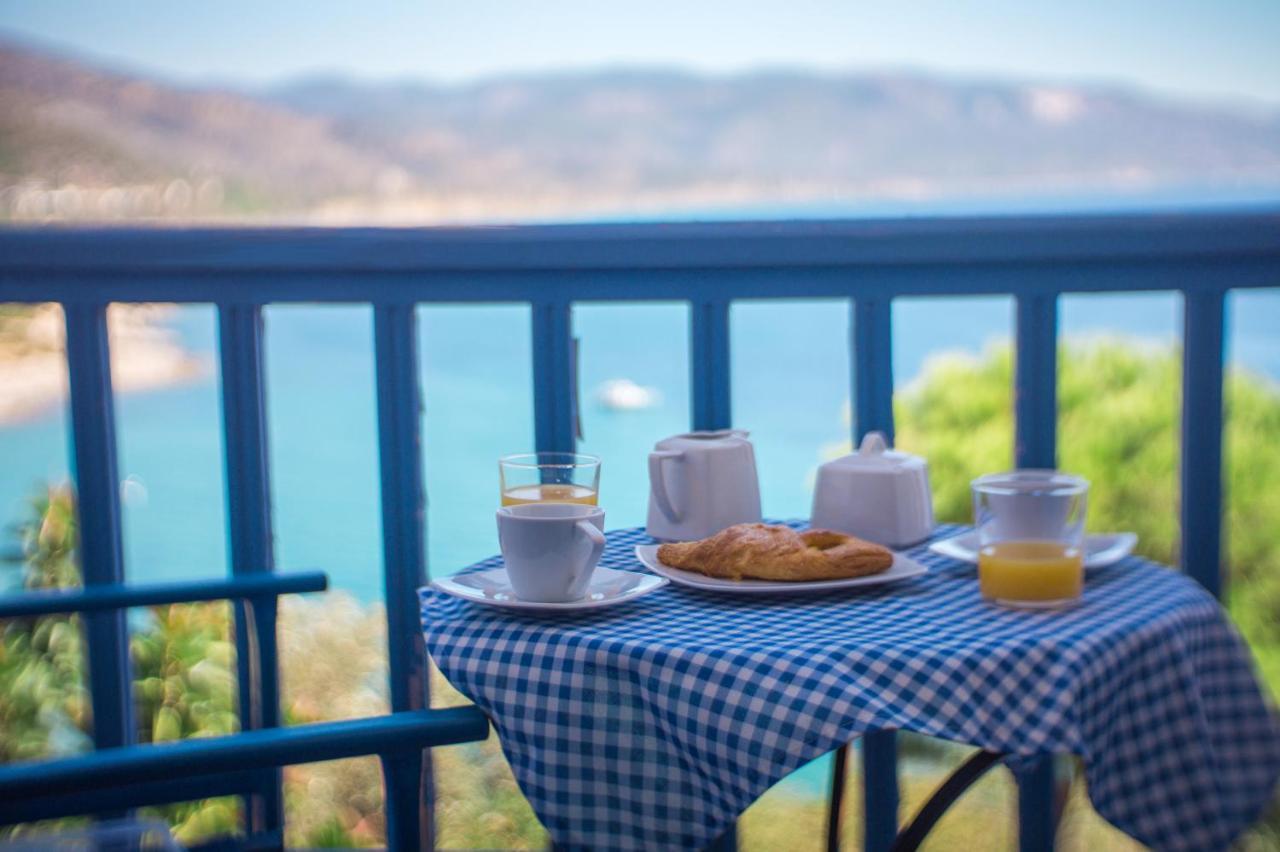 Sunrise Limnionas Apartments Marathókampos エクステリア 写真